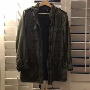 Olive Cargo Jacket
